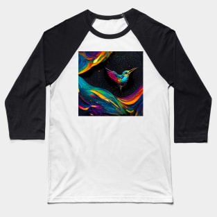 Hummingbird From Another Dimension Baseball T-Shirt